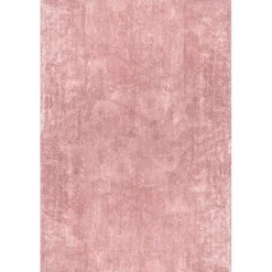 Kirklands Home Area Rugs|Whitlow Shag Washable Area Rug, 6x9 Pink