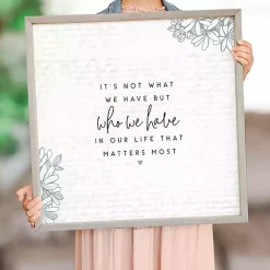 Who We Have Framed Pinboard Memo & Chalkboards