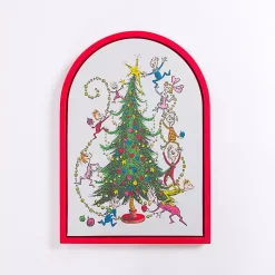 New Whoville Christmas Tree Canvas Art Print Christmas Art & Wall Decor