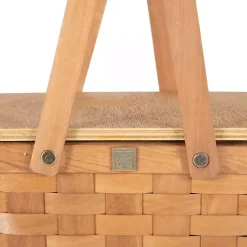 Kirklands Home Serving & Entertaining|Wicker Picnic Basket with Removable Cooler