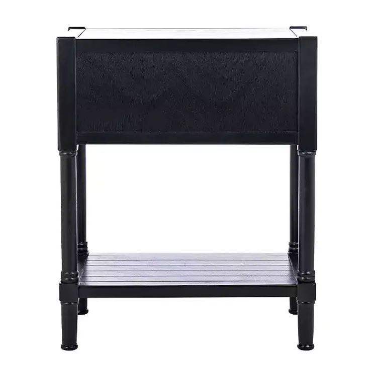 Kirklands Home Console Tables|Wilbert 3-Drawer Console Table Black
