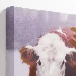 Kirklands Home Canvas Art|Winter Cows Canvas Art Print