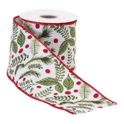 Hot Winter Foliage 10 yard Christmas Ribbon Christmas Decorations