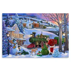New Winter Wonderland Canvas Art Print, 16x24 Christmas Art & Wall Decor