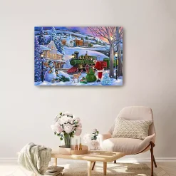 Clearance Winter Wonderland Canvas Art Print, 24x36 Christmas Art & Wall Decor