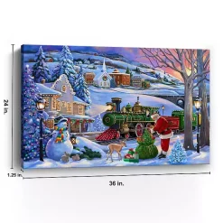 Clearance Winter Wonderland Canvas Art Print, 24x36 Christmas Art & Wall Decor