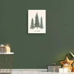 Discount Winter Wonderland Christmas Trees Wall Art Print Christmas Art & Wall Decor