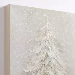 Hot Winter Wonderland Forest Canvas Art Print Christmas Art & Wall Decor