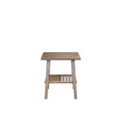 Kirklands Home Accent & End Tables|Wire Brushed Natural Accent Table Tan