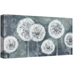 Kirklands Home Canvas Art|Wishing Blue Light Canvas Art Print, 54x27 in.