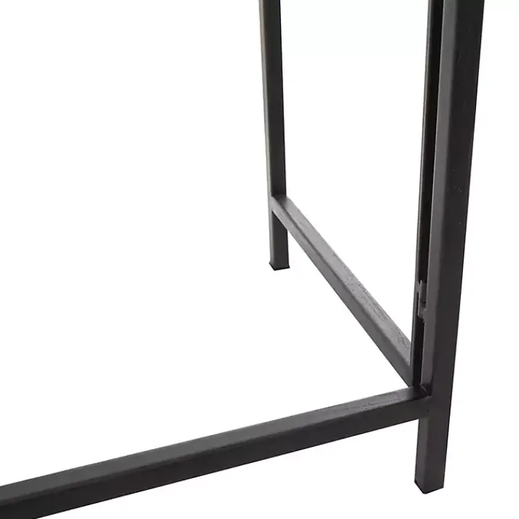 Kirklands Home Console Tables|Wood and Metal Arches Console Table