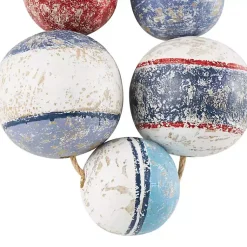 Kirklands Home Wall Plaques|Wood Bouy Cluster Wall Hanger