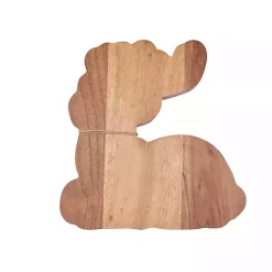 Kirklands Home Serving & Entertaining|Wood Reindeer Serving Board with Spreader Brown