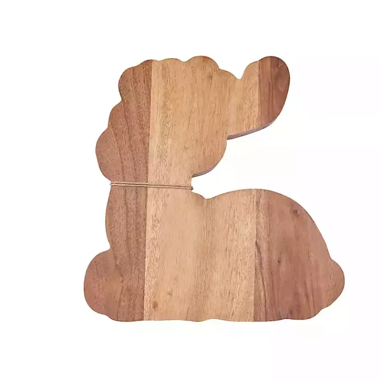 Kirklands Home Serving & Entertaining|Wood Reindeer Serving Board with Spreader Brown