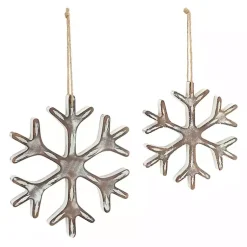 Online Wood Snowflake 12-pc. Christmas Ornament Set Christmas Ornaments