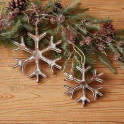 Online Wood Snowflake 12-pc. Christmas Ornament Set Christmas Ornaments