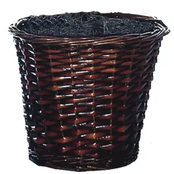 New Wood Trunk Ficus Bush in Rattan Basket Trees & Topiaries