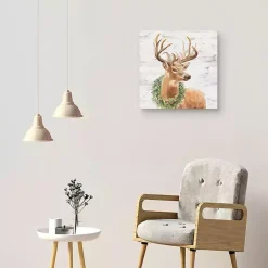 Discount Woodland Stag Canvas Art Print Christmas Art & Wall Decor