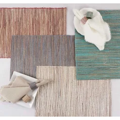 Kirklands Home Table Linens|Woven Neutral 4-pc. Napkin Ring Set Tan