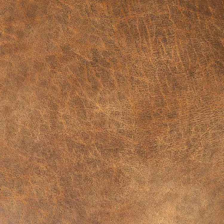 Kirklands Home Sofas & Loveseats|Wyatt Chester Faux Leather Formal Sofa Brown