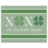 New XOXO Clover Personalized Canvas Wall Plaque St Patricks Day Decorations