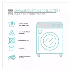 Kirklands Home Shower Curtains|Yellow and Gray Ombre Stripe Shower Curtain