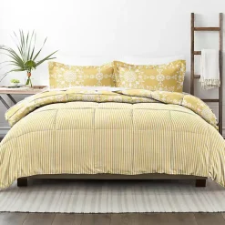 Kirklands Home Comforters|Daisy Medallion King 3-pc. Comforter Set Yellow