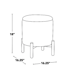 Kirklands Home Benches & Ottomans|Daniella Storage Ottoman Yellow