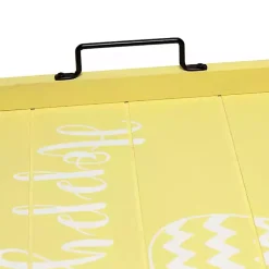 Outlet Hoppy Easter Wood Tray Easter Decorations