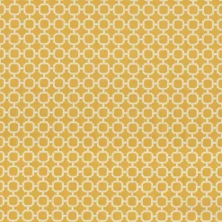 Kirklands Home Outdoor Cushions & Pillows|Pattern Tufted Outdoor Settee Cushion Yellow