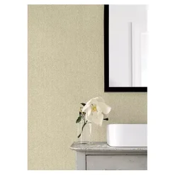 Kirklands Home Wall Murals & Wallpaper|Textured Cross Woven Peel & Stick Wallpaper Yellow