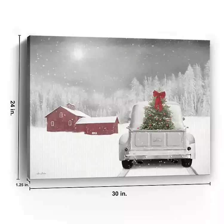 Hot You Can Plan On Me Canvas Art Print Christmas Art & Wall Decor