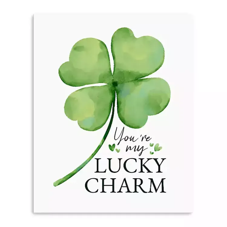 Hot You're My Lucky Charm Canvas Art Print St Patricks Day Decorations