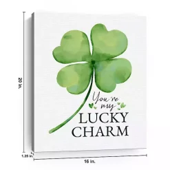 Hot You're My Lucky Charm Canvas Art Print St Patricks Day Decorations