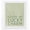 Sale You're My Lucky Charm Framed Canvas Art Print St Patricks Day Decorations